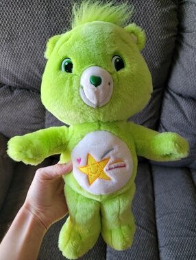 Care Bears 2007 Oopsy Bear GUC 14" Plush